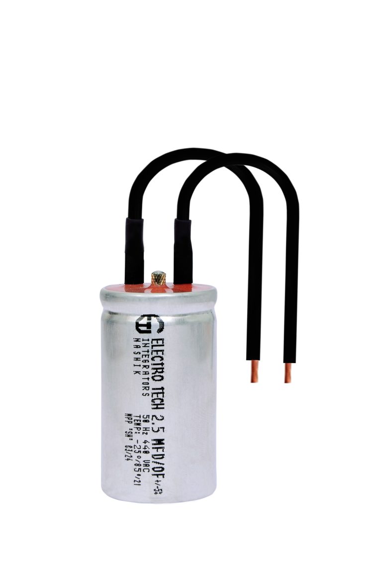 Fan capacitor Al. Oil Filled