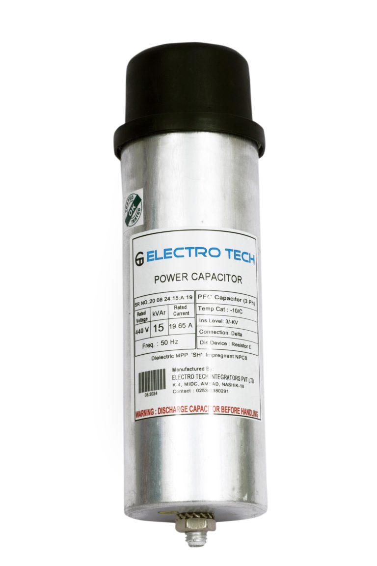 Cylindrical kvar 3 ph